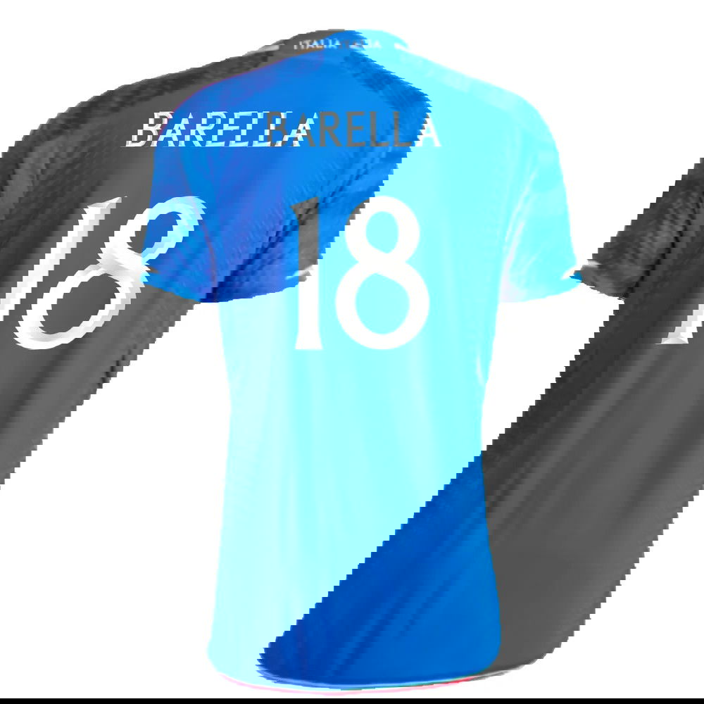 2023-2024 Italy Authentic Home Shirt (BARELLA 18)
