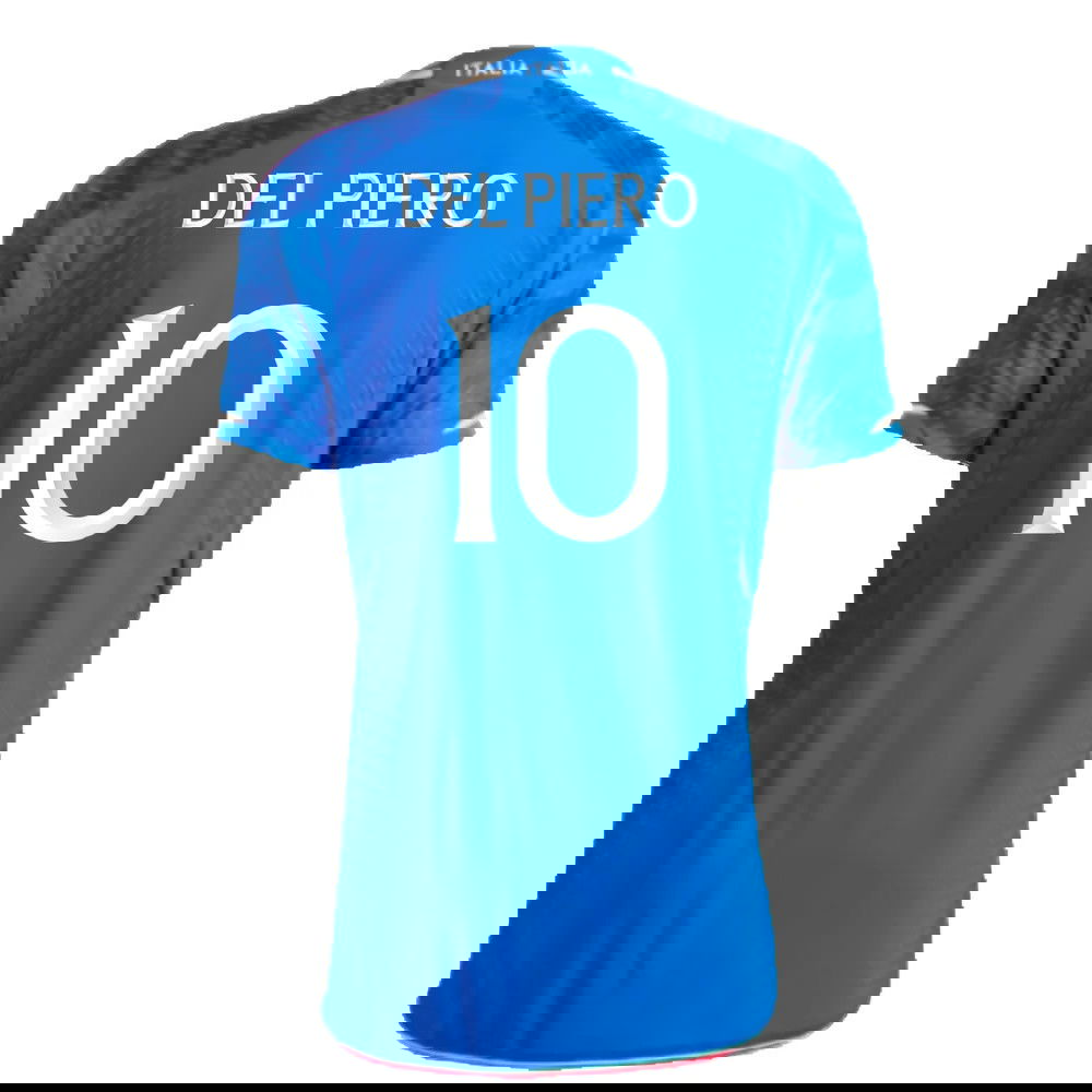 2023-2024 Italy Authentic Home Shirt (DEL PIERO 10)