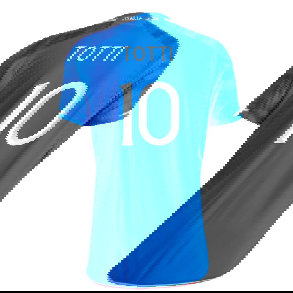 2023-2024 Italy Authentic Home Shirt (TOTTI 10)