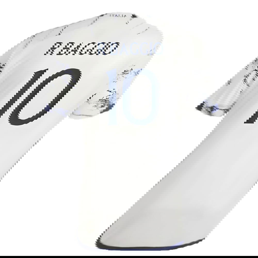 2023-2024 Italy Away Shirt (R BAGGIO 10)