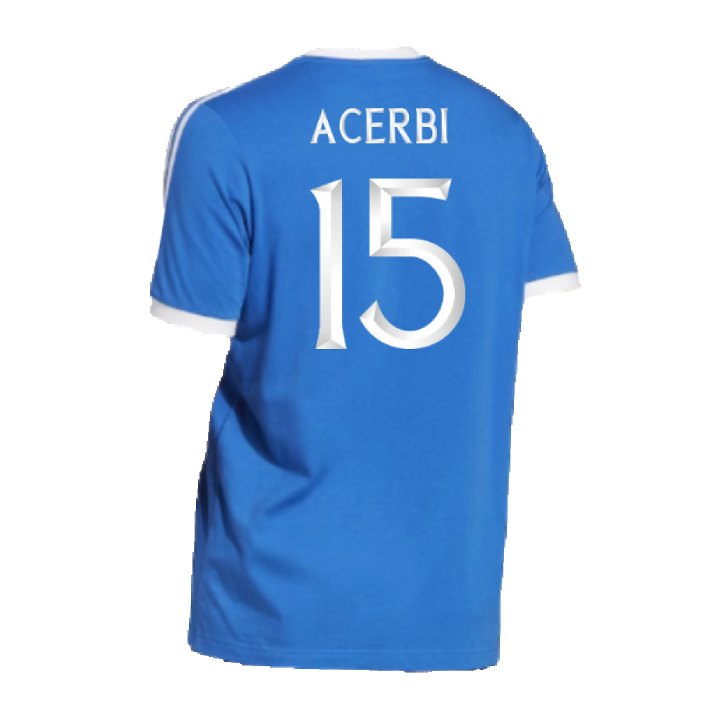 2023-2024 Italy DNA 3S Tee (Blue) (ACERBI 15)