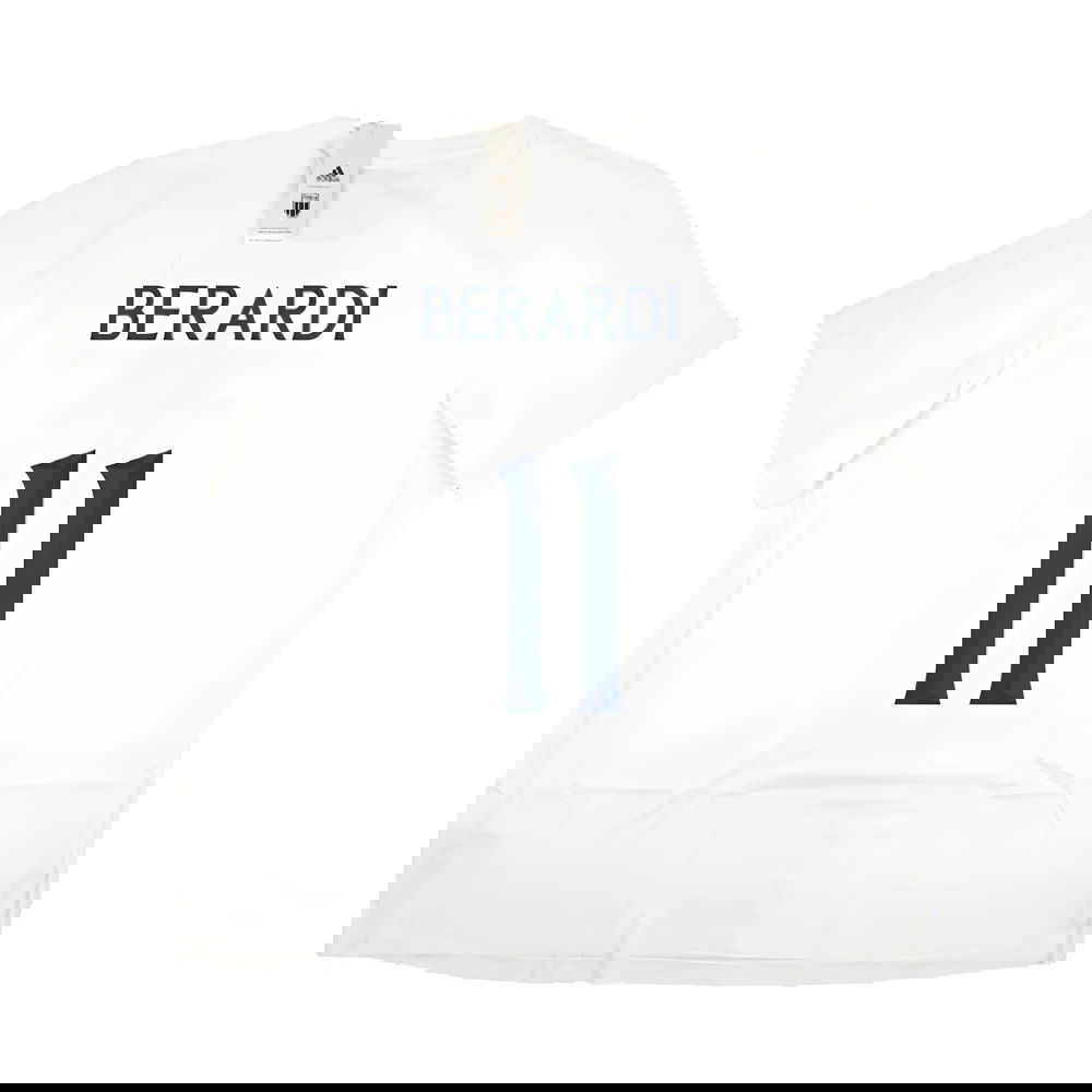 2023-2024 Italy DNA Graphic Tee (White) (BERARDI 11)