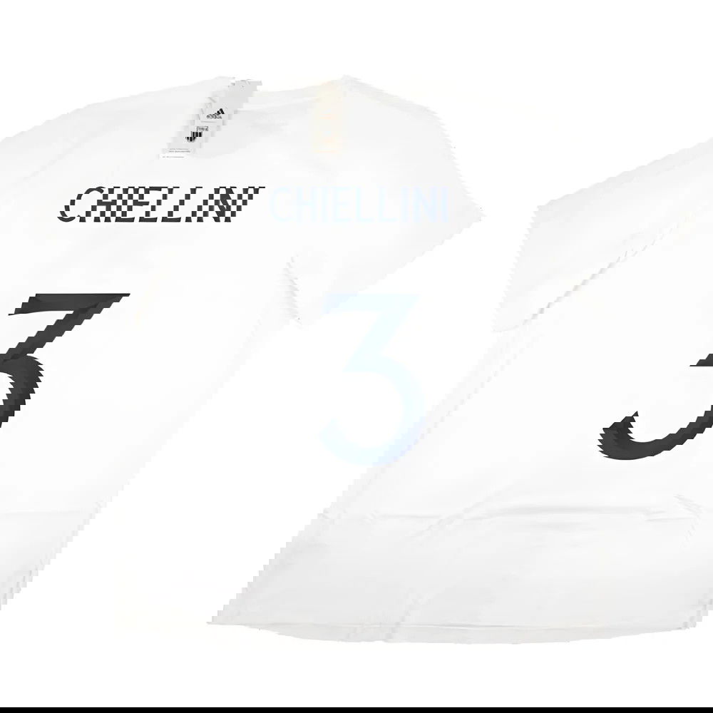 2023-2024 Italy DNA Graphic Tee (White) (CHIELLINI 3)