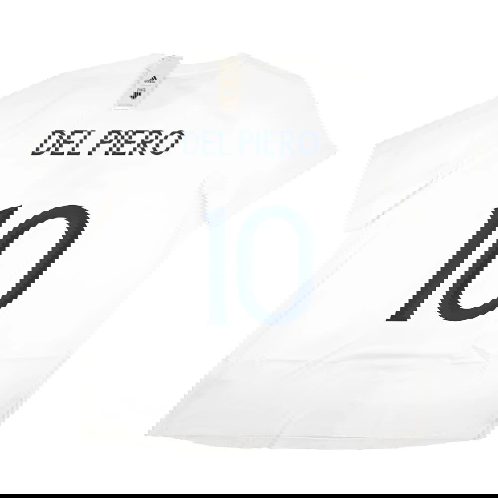 2023-2024 Italy DNA Graphic Tee (White) (DEL PIERO 10)