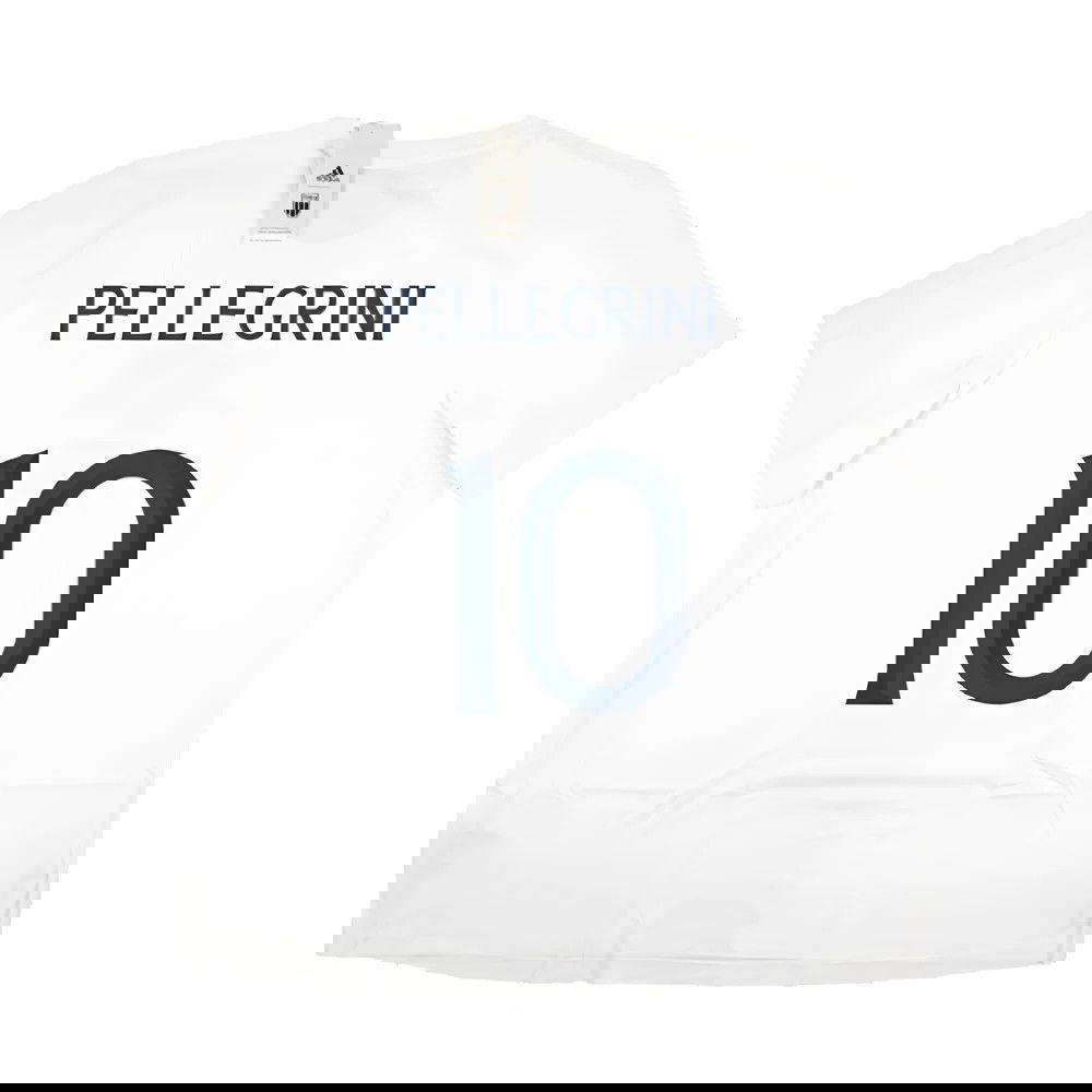 2023-2024 Italy DNA Graphic Tee (White) (PELLEGRINI 10)