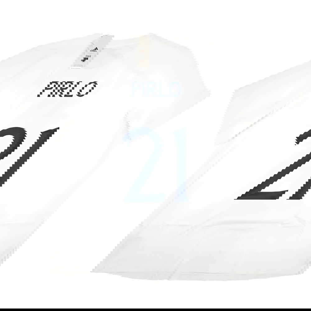 2023-2024 Italy DNA Graphic Tee (White) (PIRLO 21)