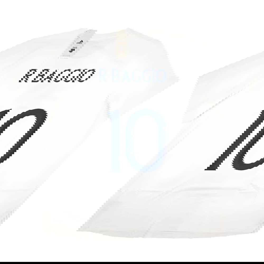 2023-2024 Italy DNA Graphic Tee (White) (R BAGGIO 10)