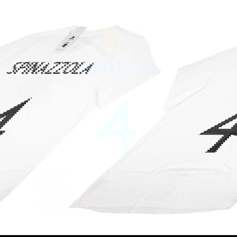 2023-2024 Italy DNA Graphic Tee (White) (SPINAZZOLA 4)