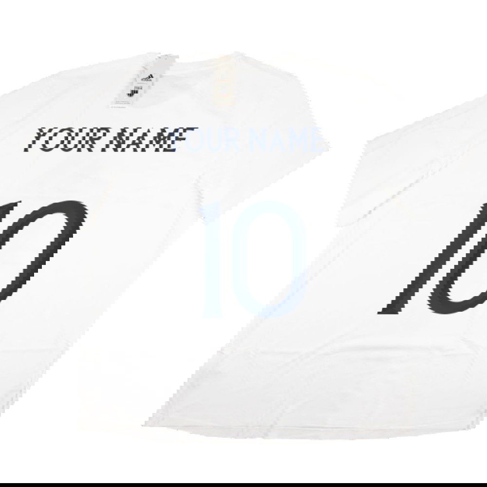 2023-2024 Italy DNA Graphic Tee (White) (Your Name)