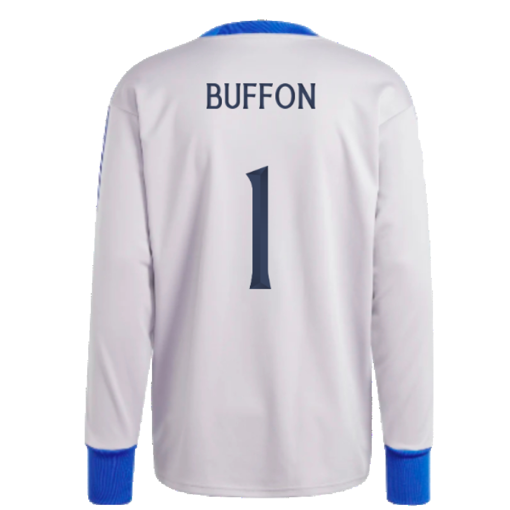 2023-2024 Italy Goalkeeper Icon Jersey (Grey) (Buffon 1)