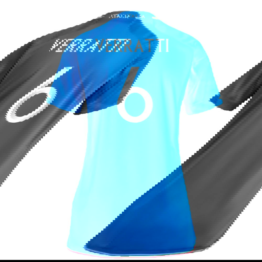 2023-2024 Italy Home Shirt (Ladies) (VERRATTI 6)
