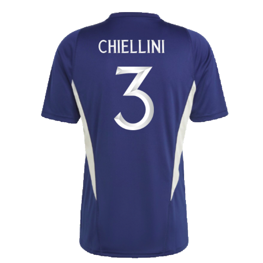 2023-2024 Italy Training Jersey (Dark Blue) (CHIELLINI 3)