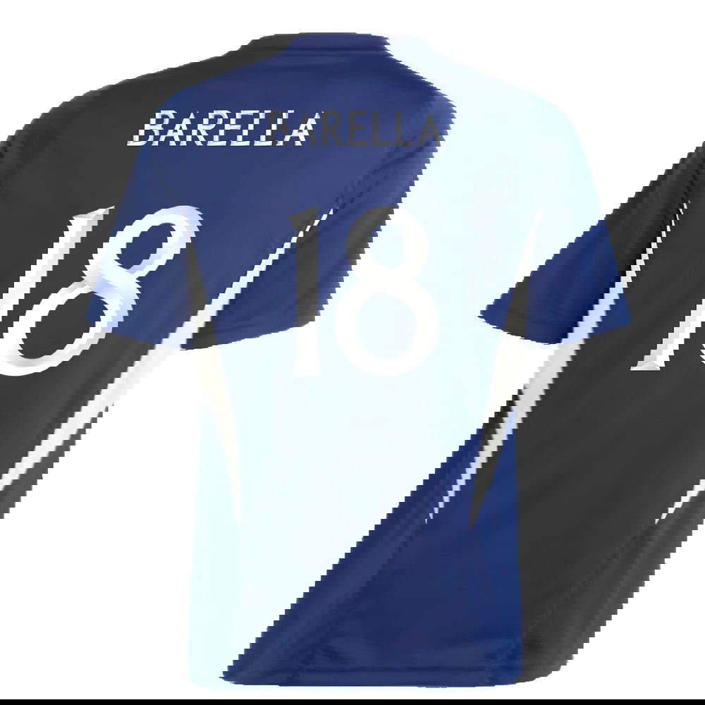 2023-2024 Italy Training Jersey (Dark Blue) - Kids (BARELLA 18)