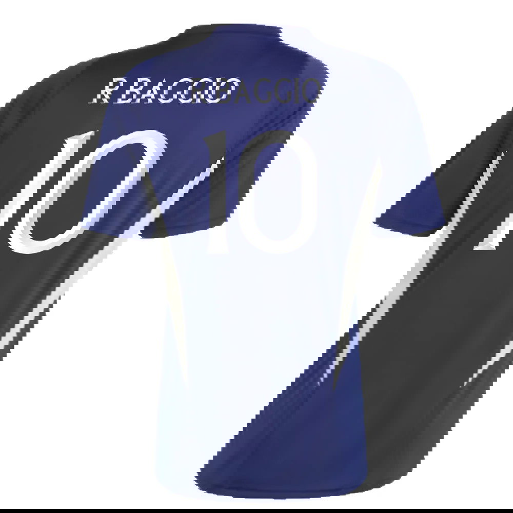 2023-2024 Italy Training Jersey (Dark Blue) (R BAGGIO 10)