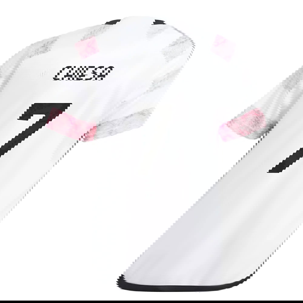 2023-2024 Juventus Away Shirt (Kids) (CHIESA 7)