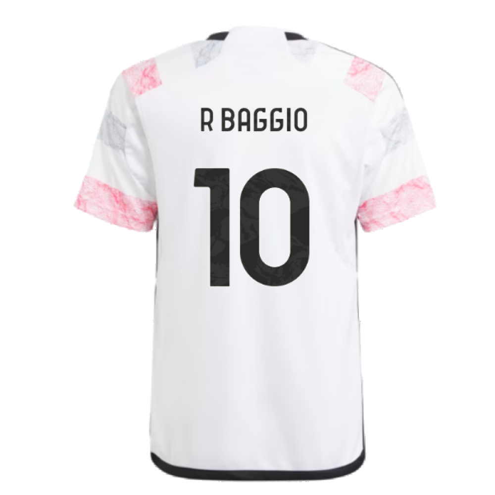 2023-2024 Juventus Away Shirt (Kids) (R BAGGIO 10)