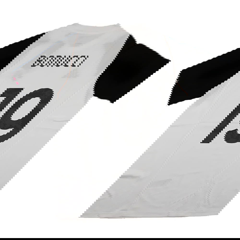 2023-2024 Juventus Cotton Tee (White) (BONUCCI 19)
