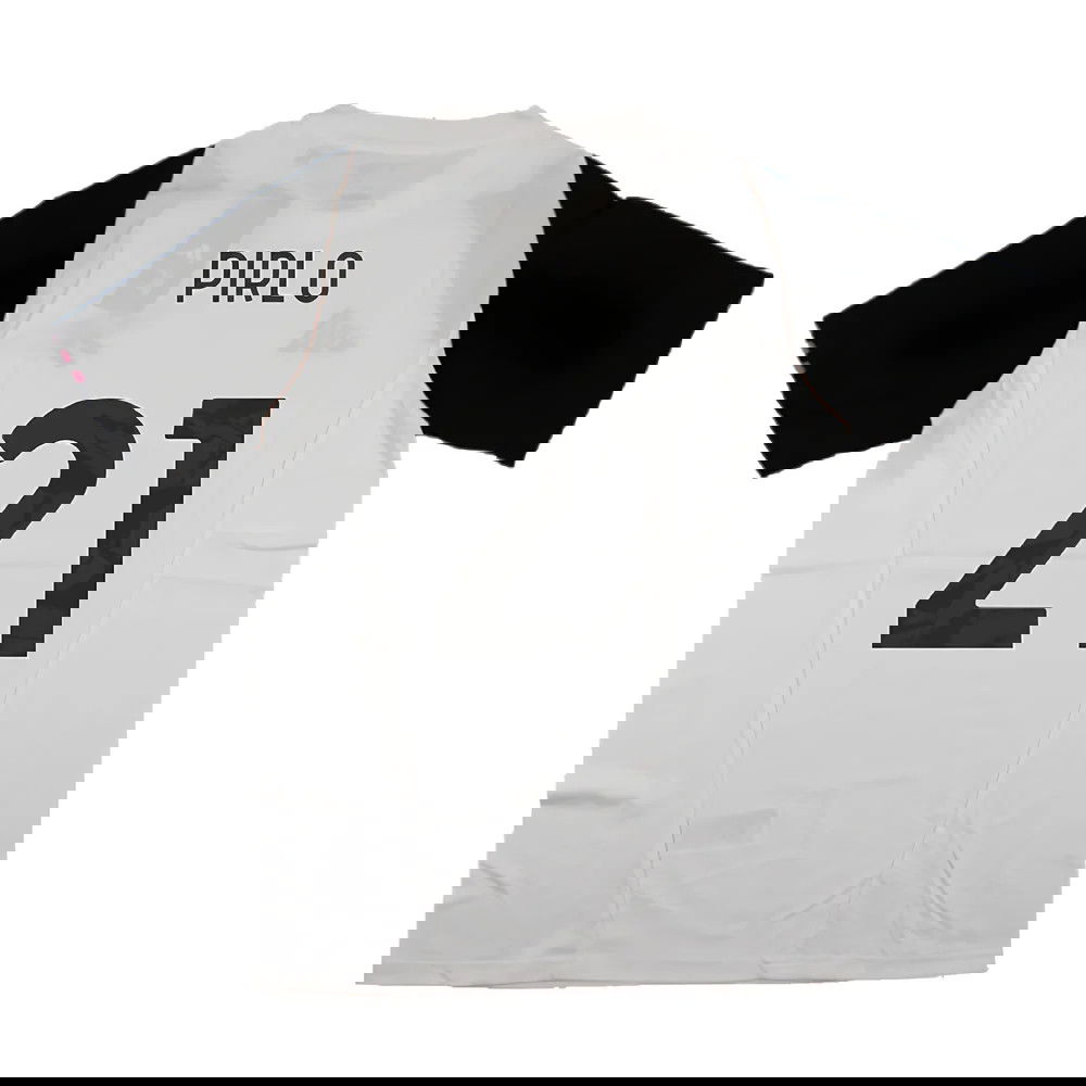 2023-2024 Juventus Cotton Tee (White) (PIRLO 21)