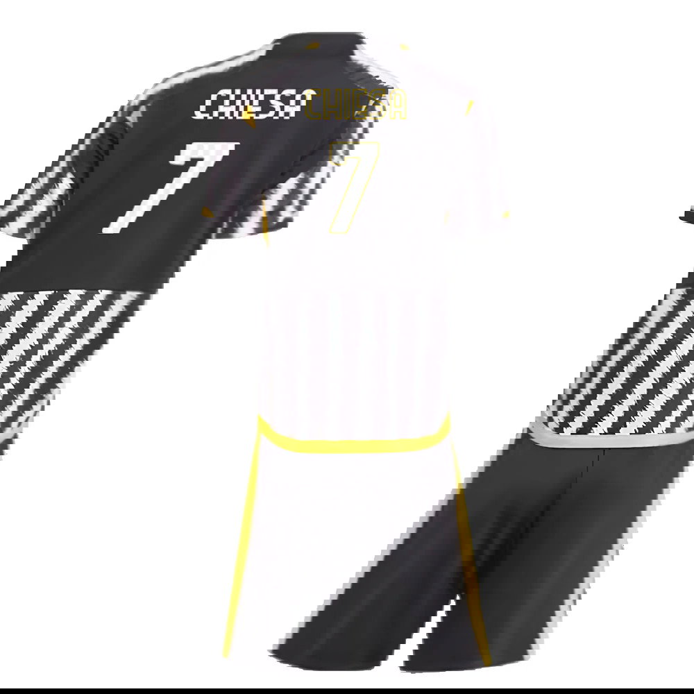 2023-2024 Juventus Home Mini Kit (CHIESA 7)