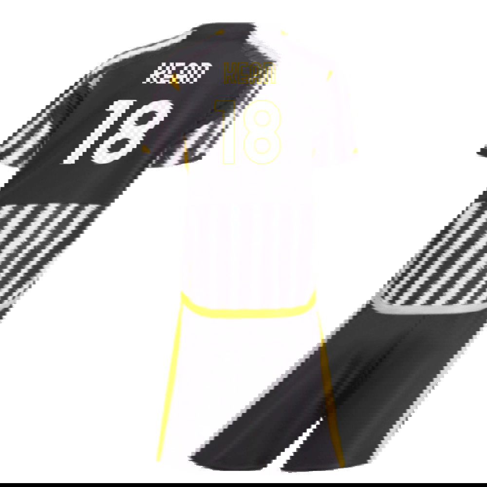 2023-2024 Juventus Home Mini Kit (KEAN 18)