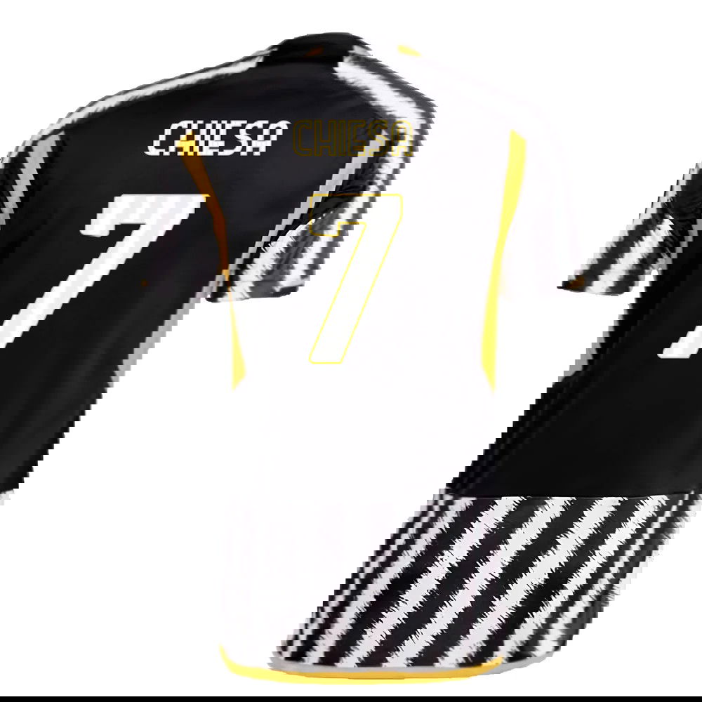 2023-2024 Juventus Home Shirt (CHIESA 7)