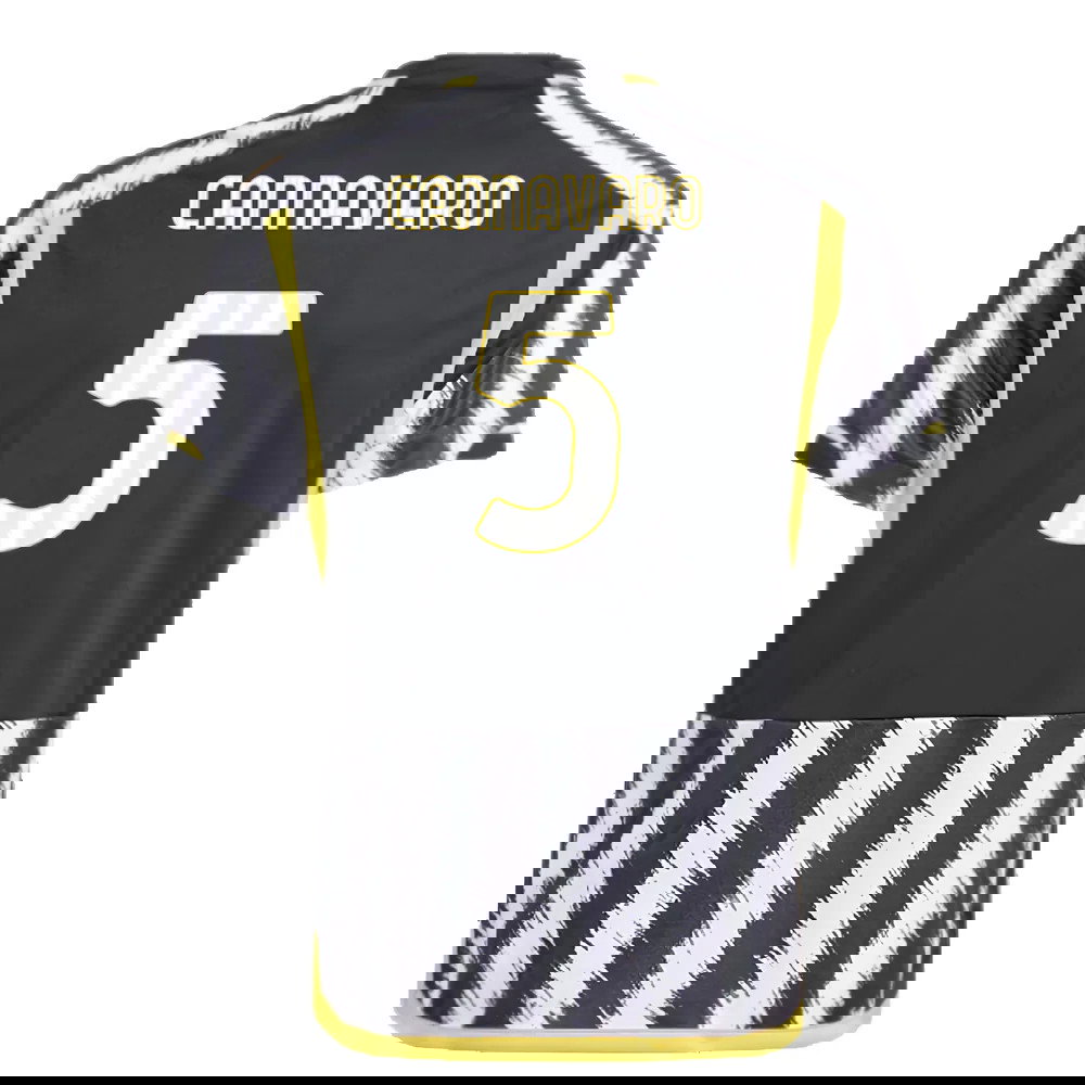2023-2024 Juventus Home Shirt (Kids) (CANNAVARO 5)