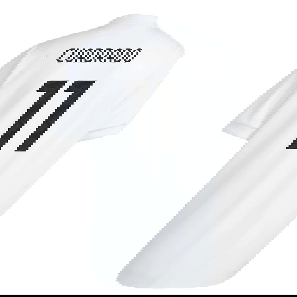 2023-2024 Juventus Icon Jersey (White) (CUADRADO 11)