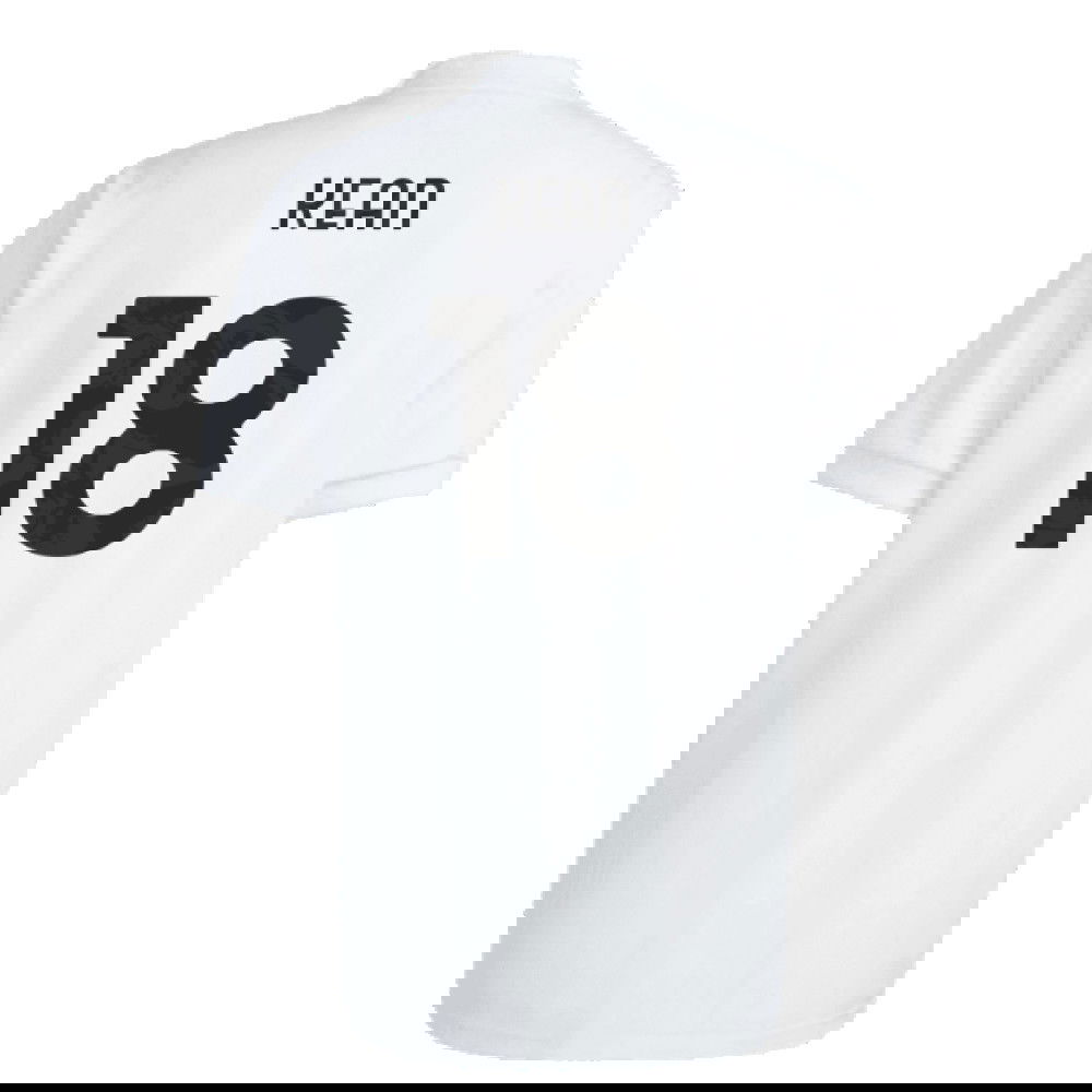 2023-2024 Juventus Icon Jersey (White) (KEAN 18)