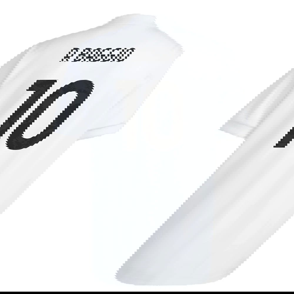 2023-2024 Juventus Icon Jersey (White) (R BAGGIO 10)