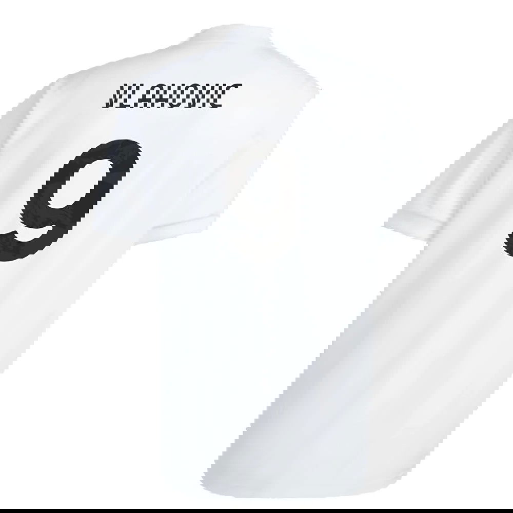2023-2024 Juventus Icon Jersey (White) (VLAHOVIC 9)