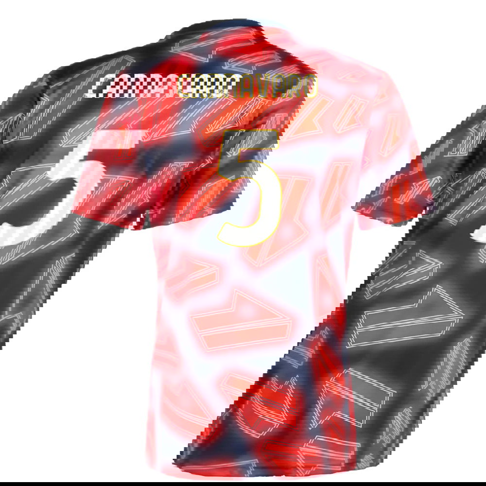 2023-2024 Juventus Pre Match Shirt (Night Indigo) (CANNAVARO 5)