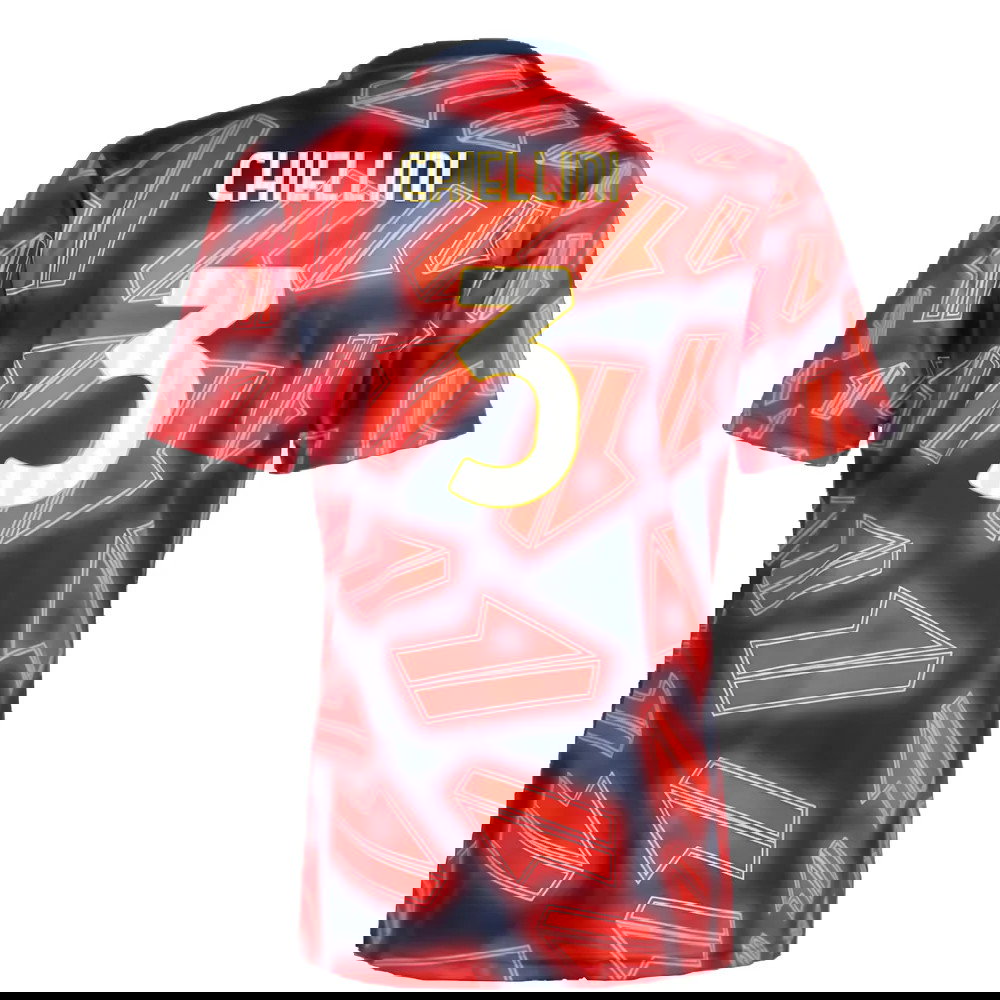 2023-2024 Juventus Pre Match Shirt (Night Indigo) (CHIELLINI 3)