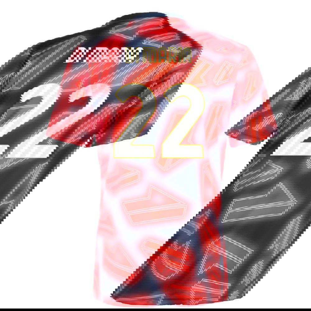 2023-2024 Juventus Pre Match Shirt (Night Indigo) (DI MARIA 22)