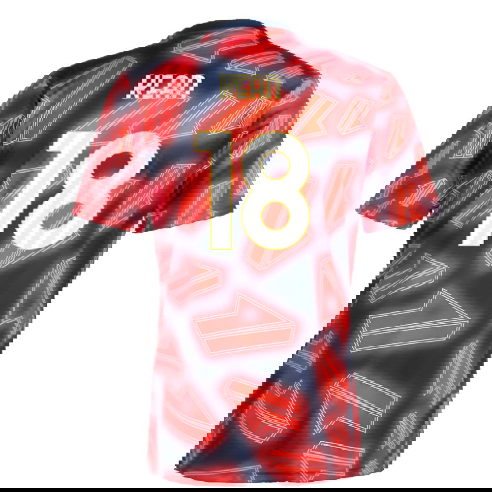 2023-2024 Juventus Pre Match Shirt (Night Indigo) (KEAN 18)