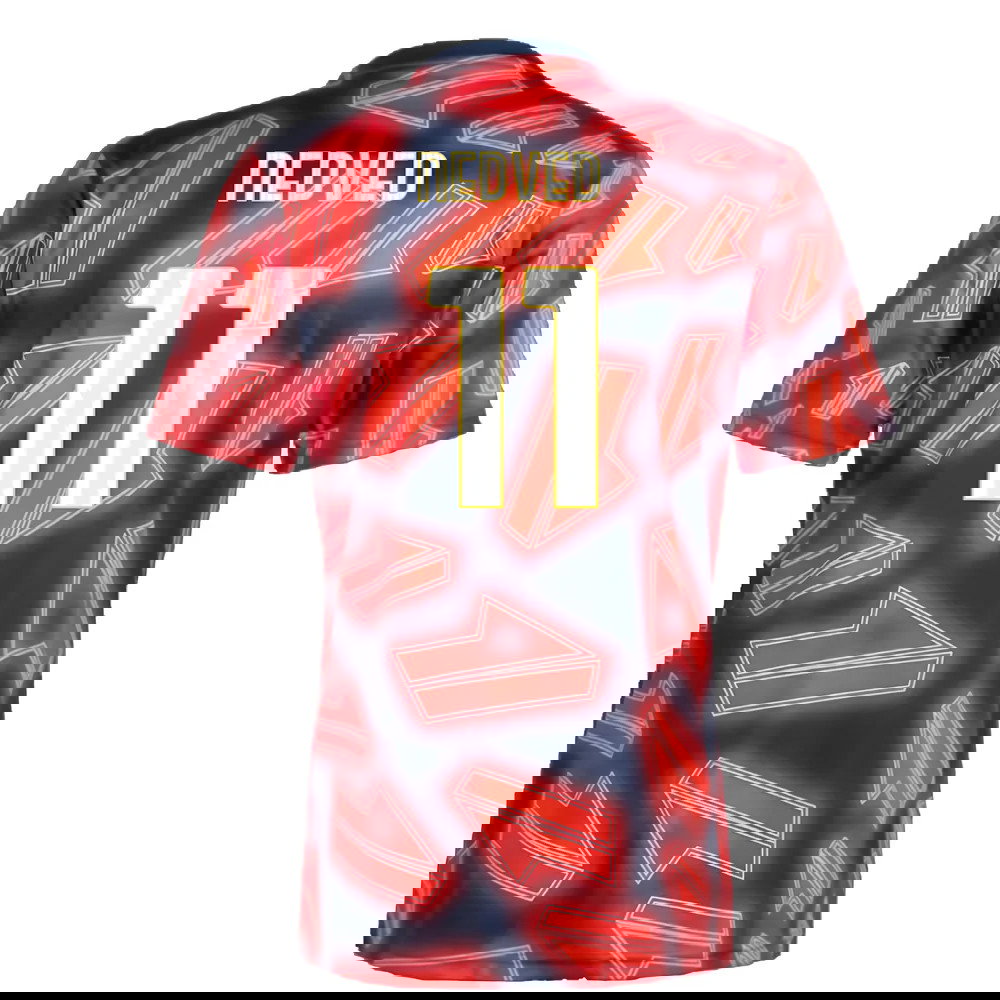 2023-2024 Juventus Pre Match Shirt (Night Indigo) (NEDVED 11)