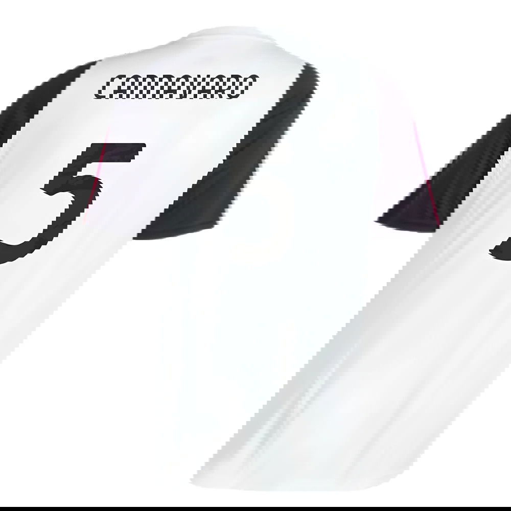 2023-2024 Juventus Training Shirt (White) (CANNAVARO 5)