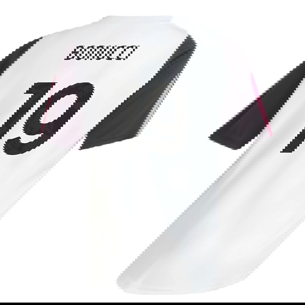 2023-2024 Juventus Training Shirt (White) - Kids (BONUCCI 19)