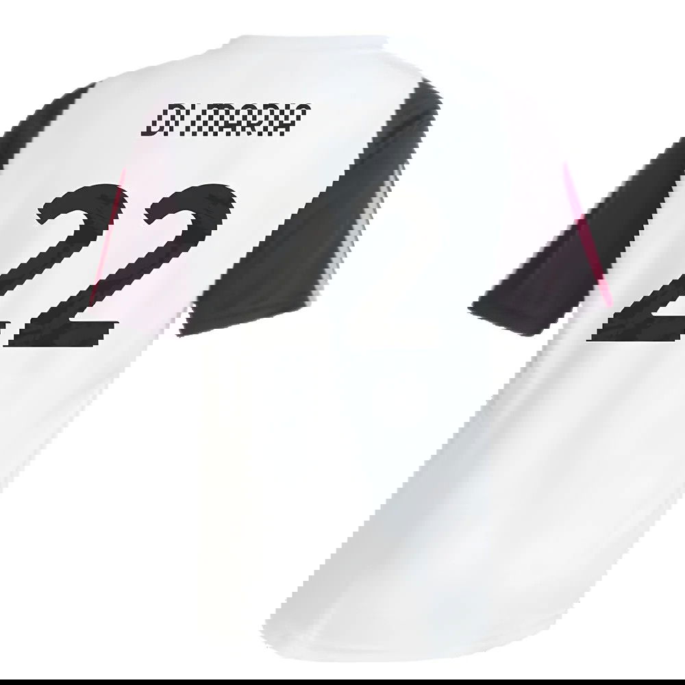 2023-2024 Juventus Training Shirt (White) - Kids (DI MARIA 22)