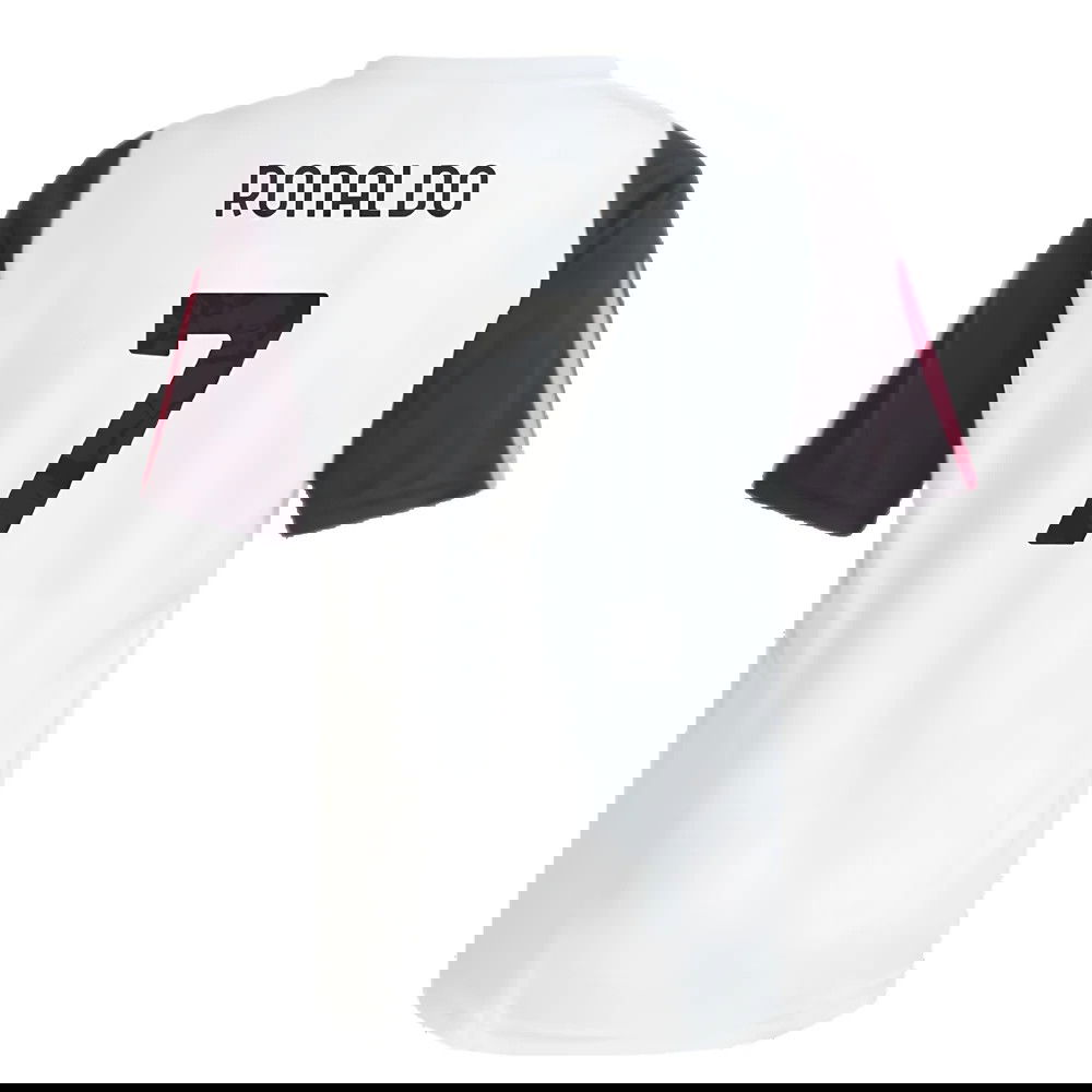 2023-2024 Juventus Training Shirt (White) - Kids (RONALDO 7)