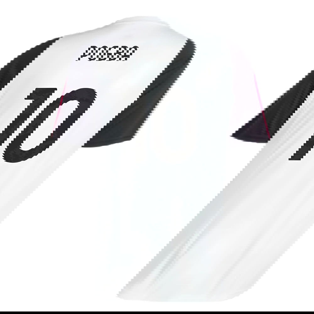2023-2024 Juventus Training Shirt (White) (POGBA 10)
