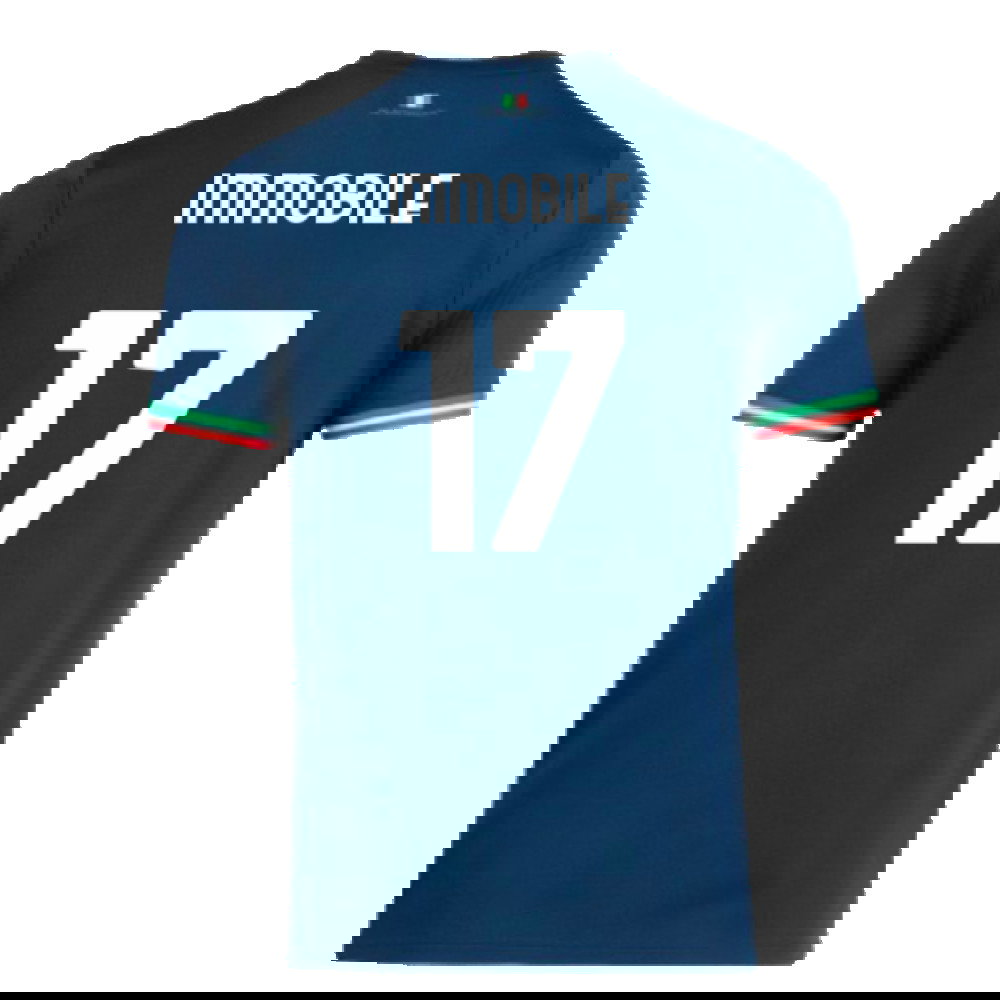 2023-2024 Lazio Away Shirt (Kids) (Immobile 17)