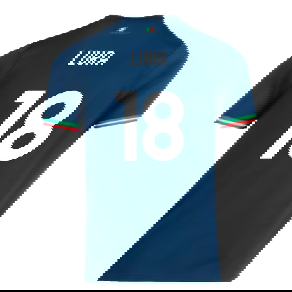 2023-2024 Lazio Away Shirt (Kids) (Luka 18)
