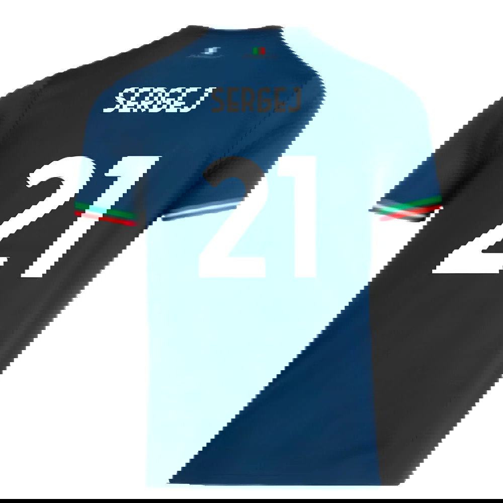 2023-2024 Lazio Away Shirt (Kids) (Sergej 21)
