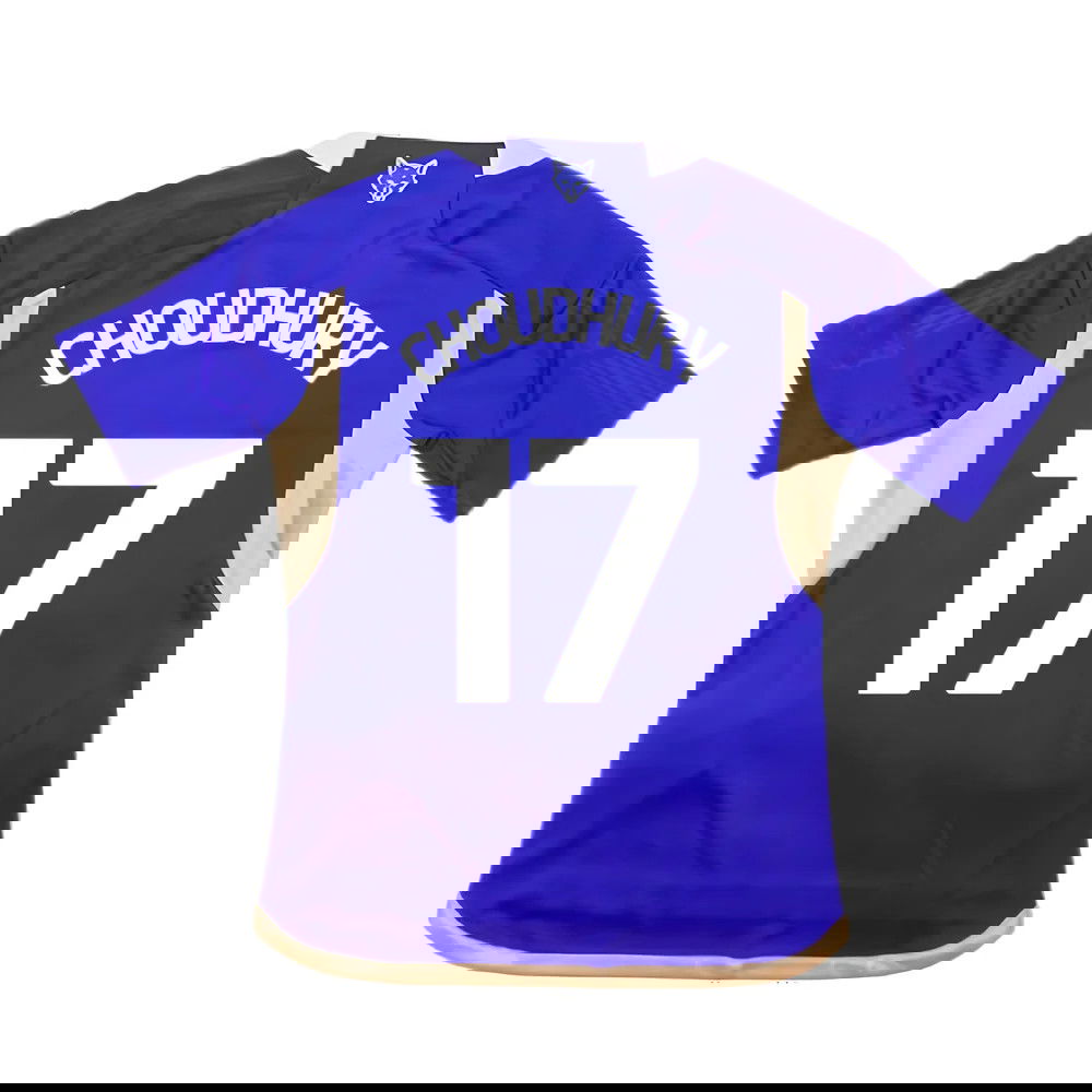 2023-2024 Leicester City Home Shirt (Kids) (Choudhury 17)