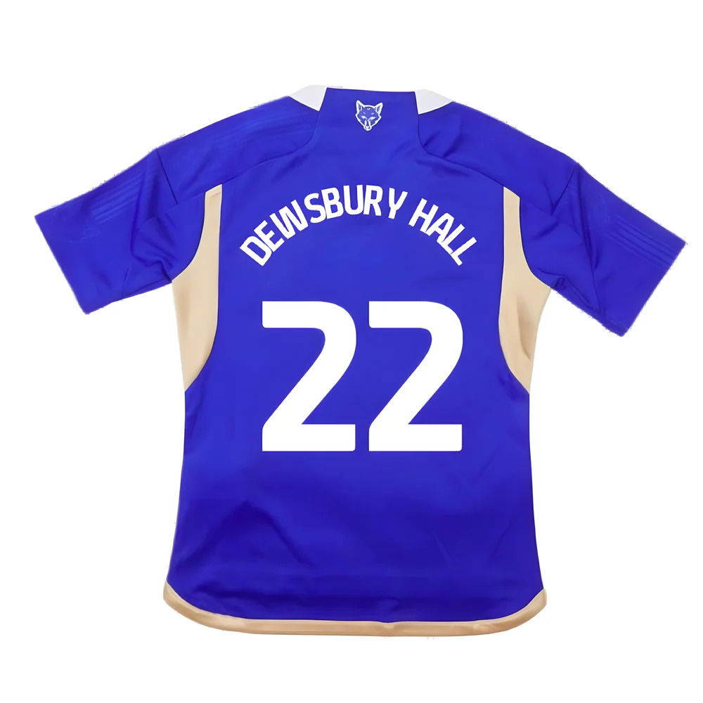 2023-2024 Leicester City Home Shirt (Kids) (Dewsbury Hall 22)