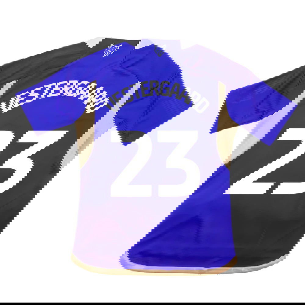 2023-2024 Leicester City Home Shirt (Kids) (Vestergaard 23)