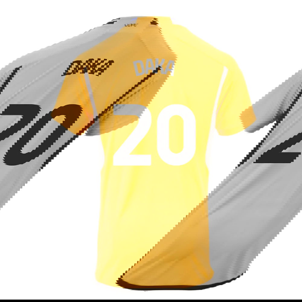 2023-2024 Leicester City Third Shirt (Daka 20)