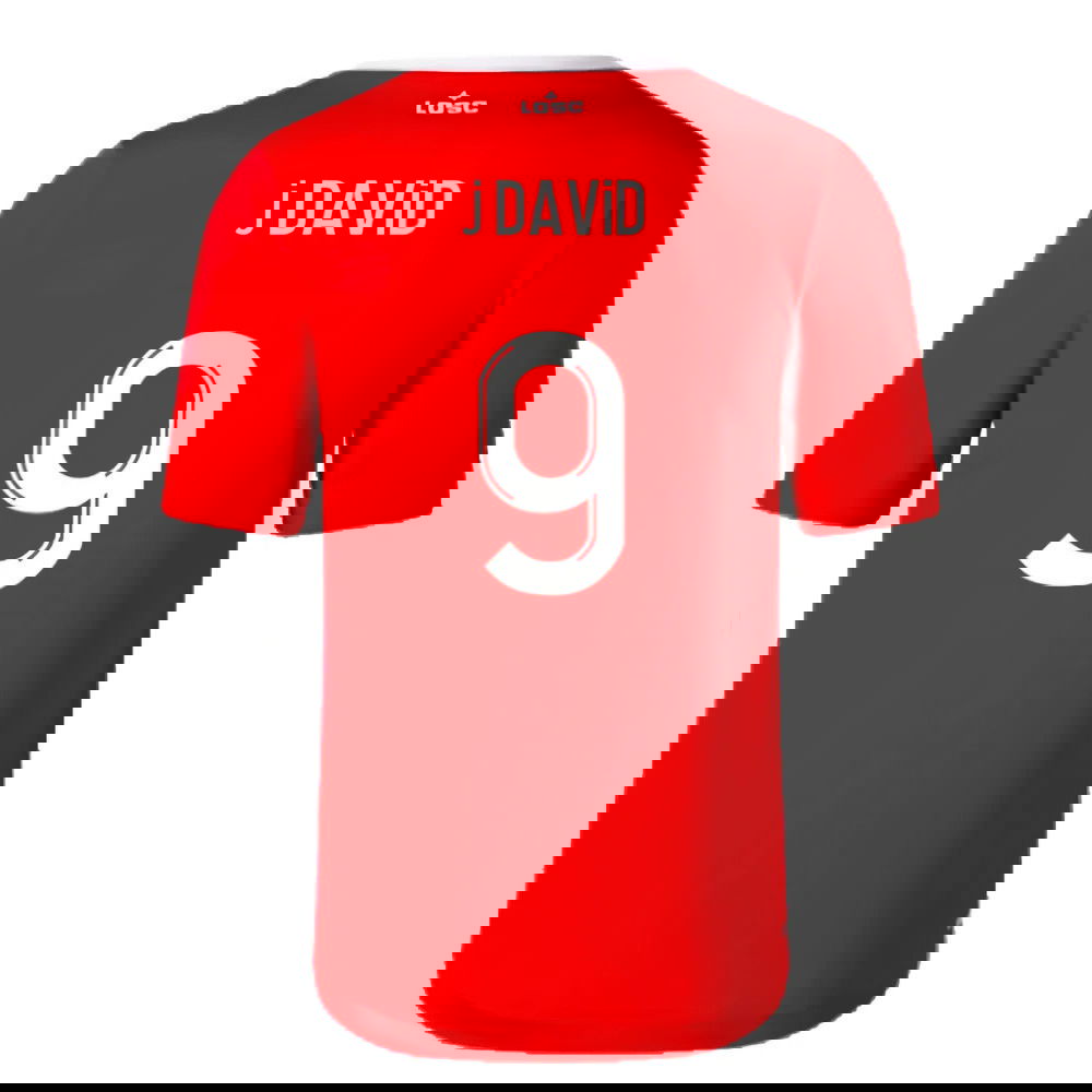 2023-2024 Lille Home Shirt (J David 9)