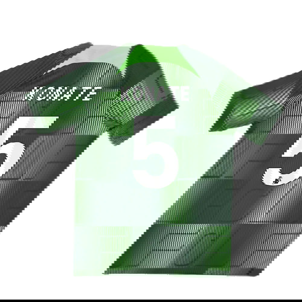 2023-2024 Liverpool Academy Pre-Match Shirt (Green) - Kids (Konate 5)