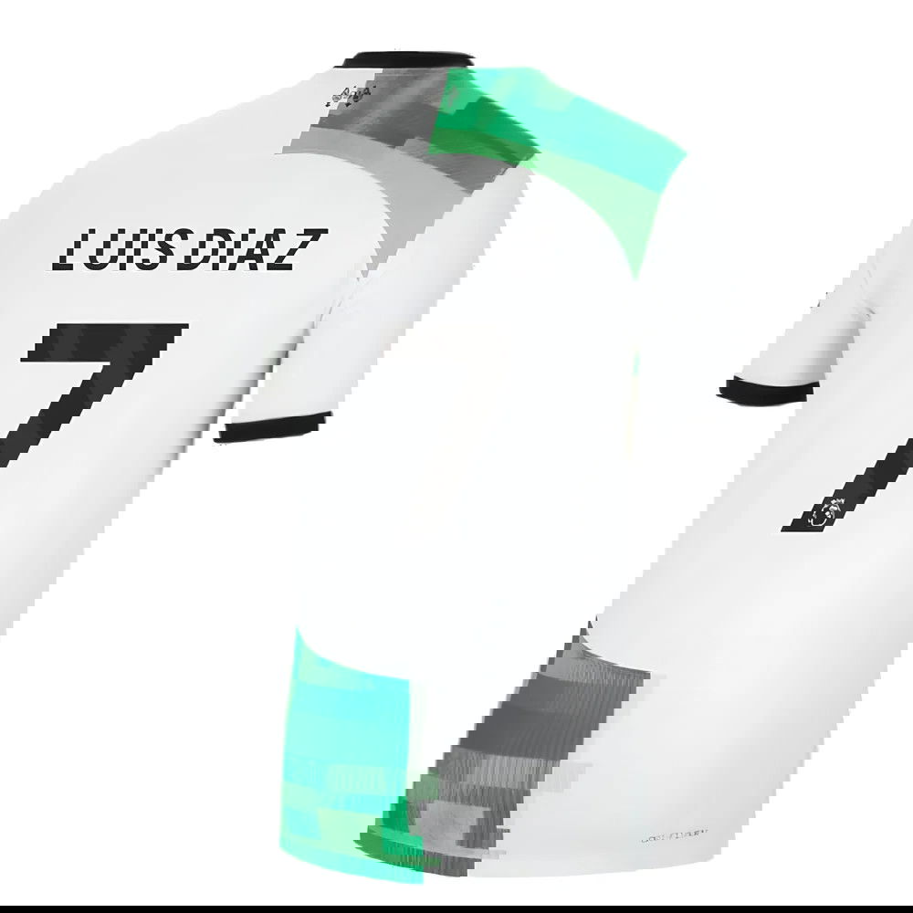 2023-2024 Liverpool Away Authentic Shirt (Luis Diaz 7)